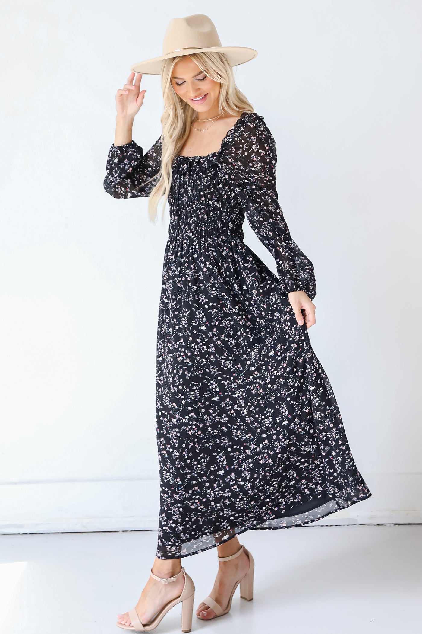 Floral Maxi Dress from dress up