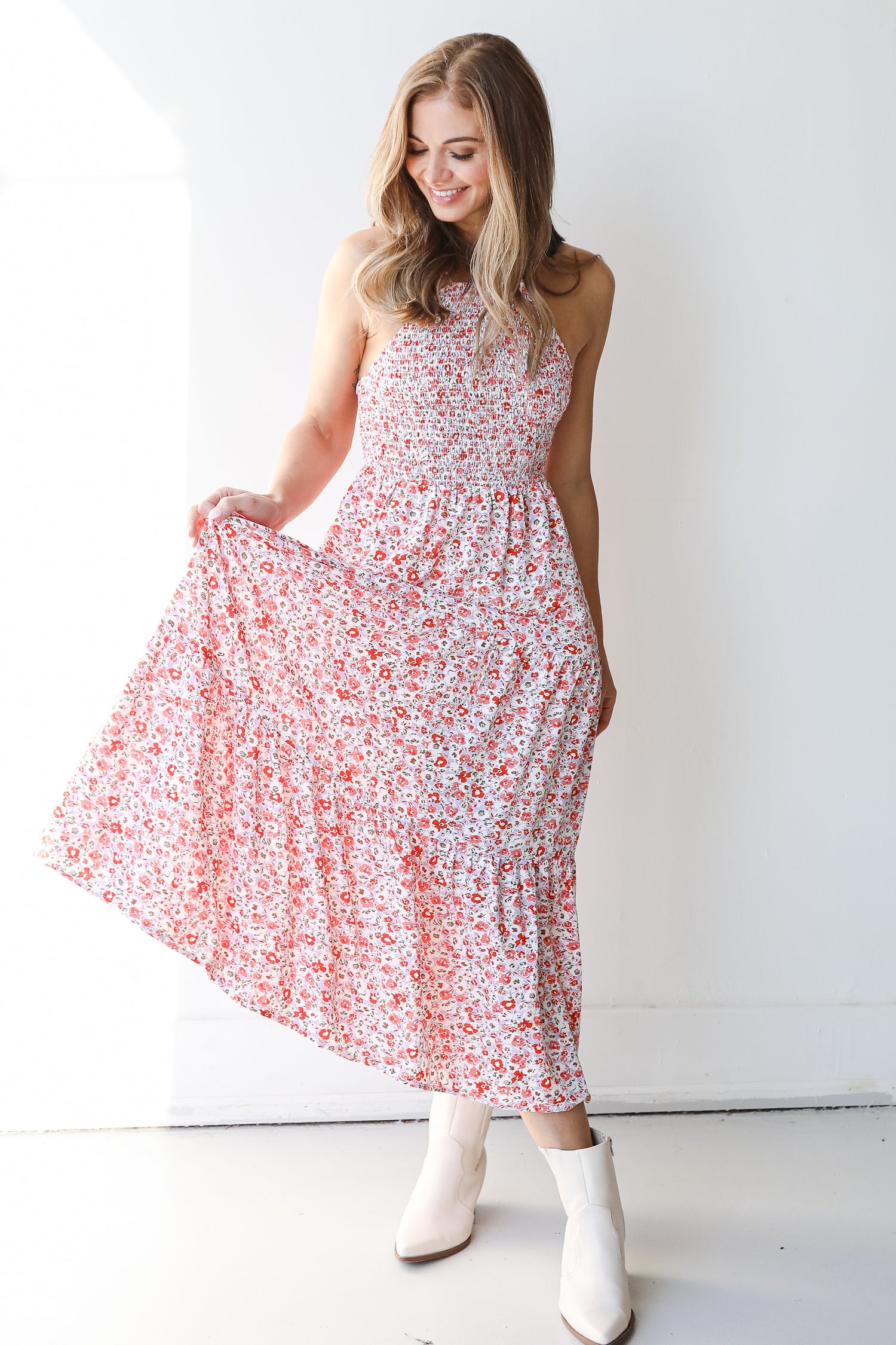 Floral Midi Dress