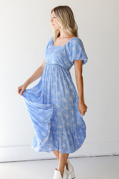 Floral Midi Dress side view