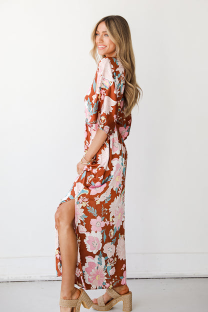 Floral Maxi Dress side view