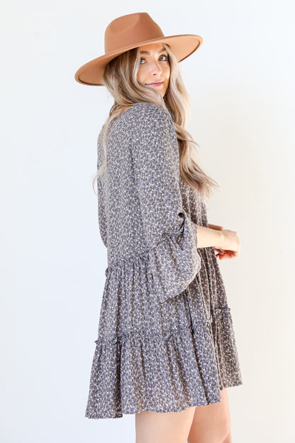 Floral Mini Dress side view