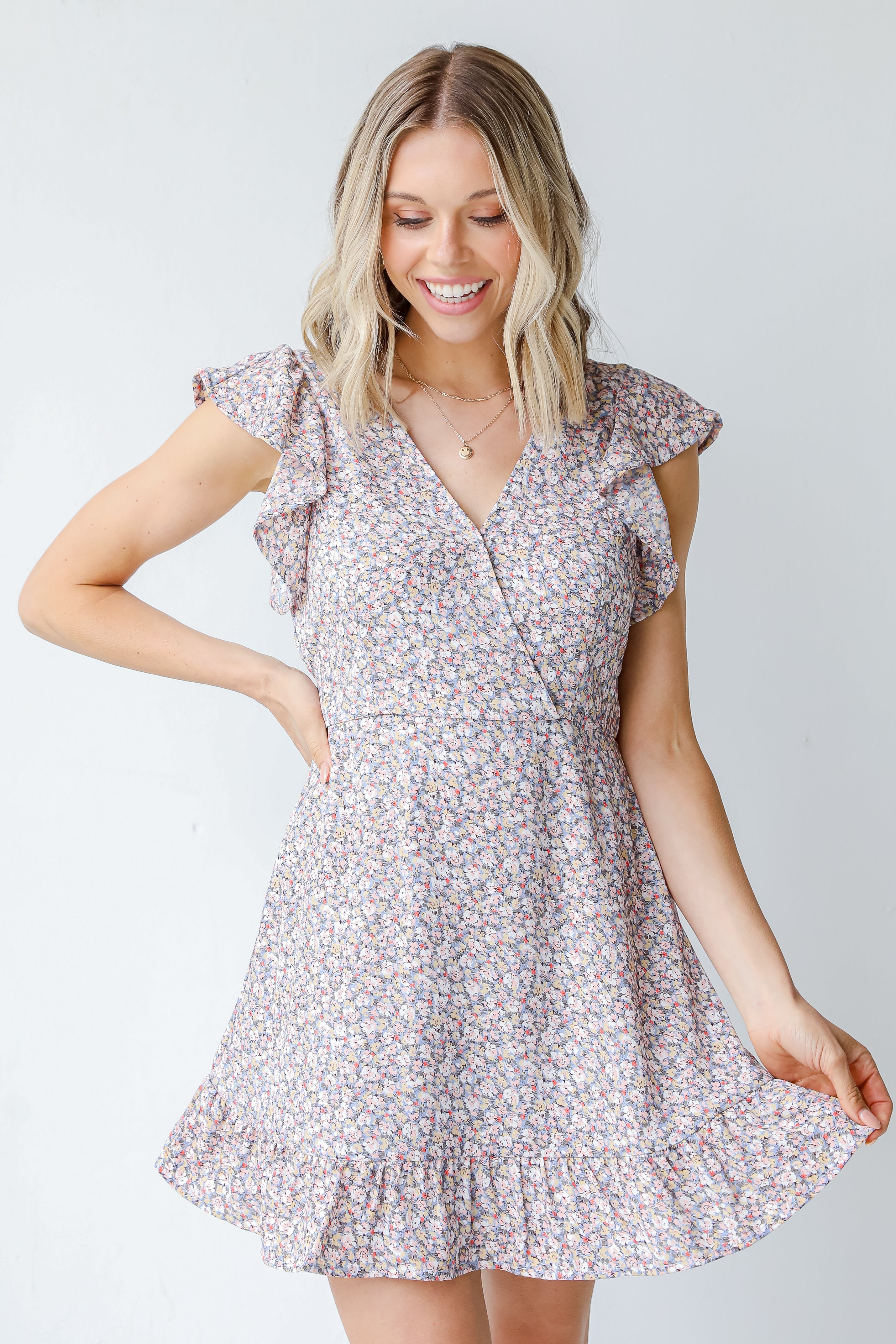 Floral Mini Dress from dress up