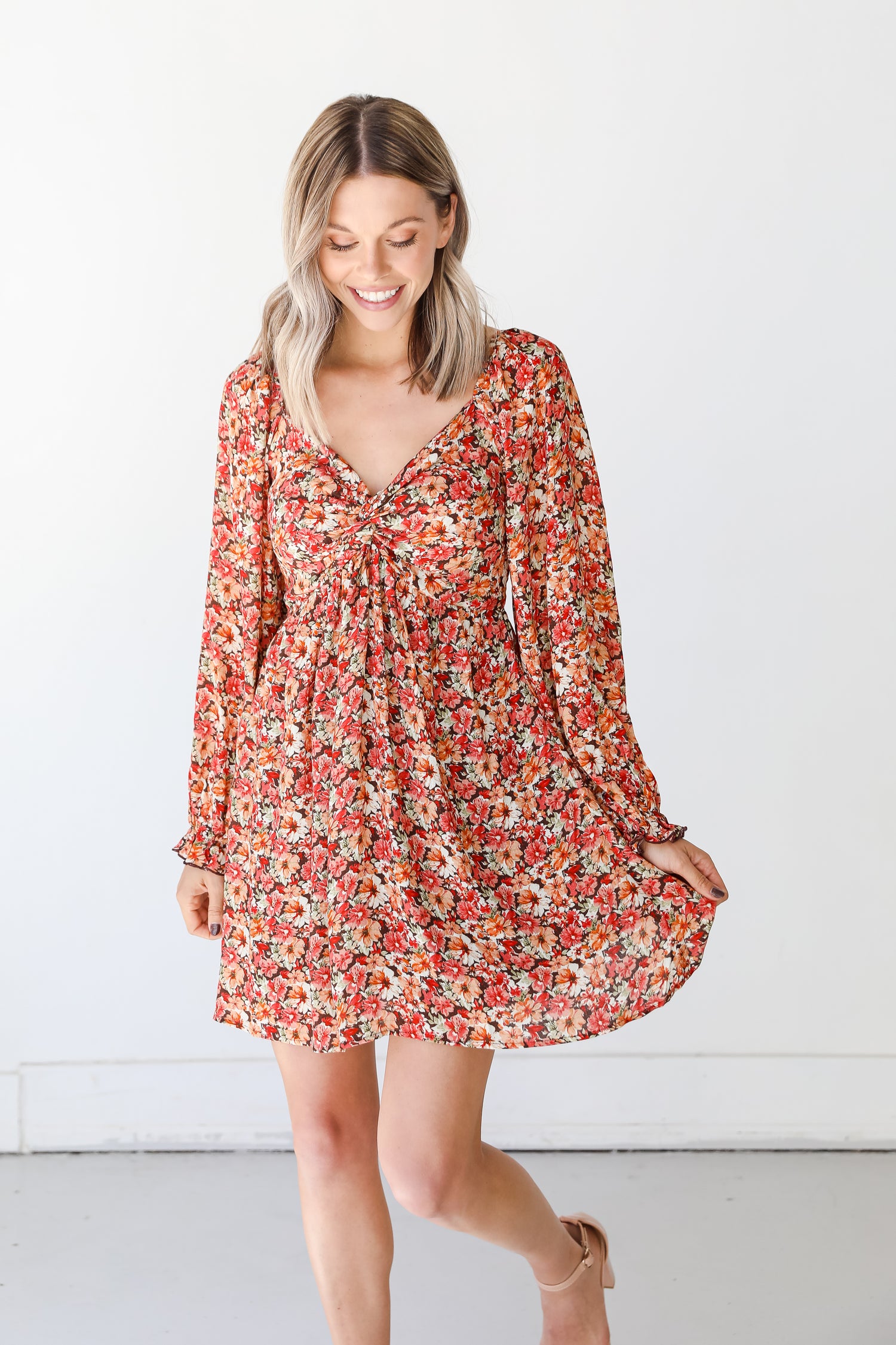 Floral Mini Dress