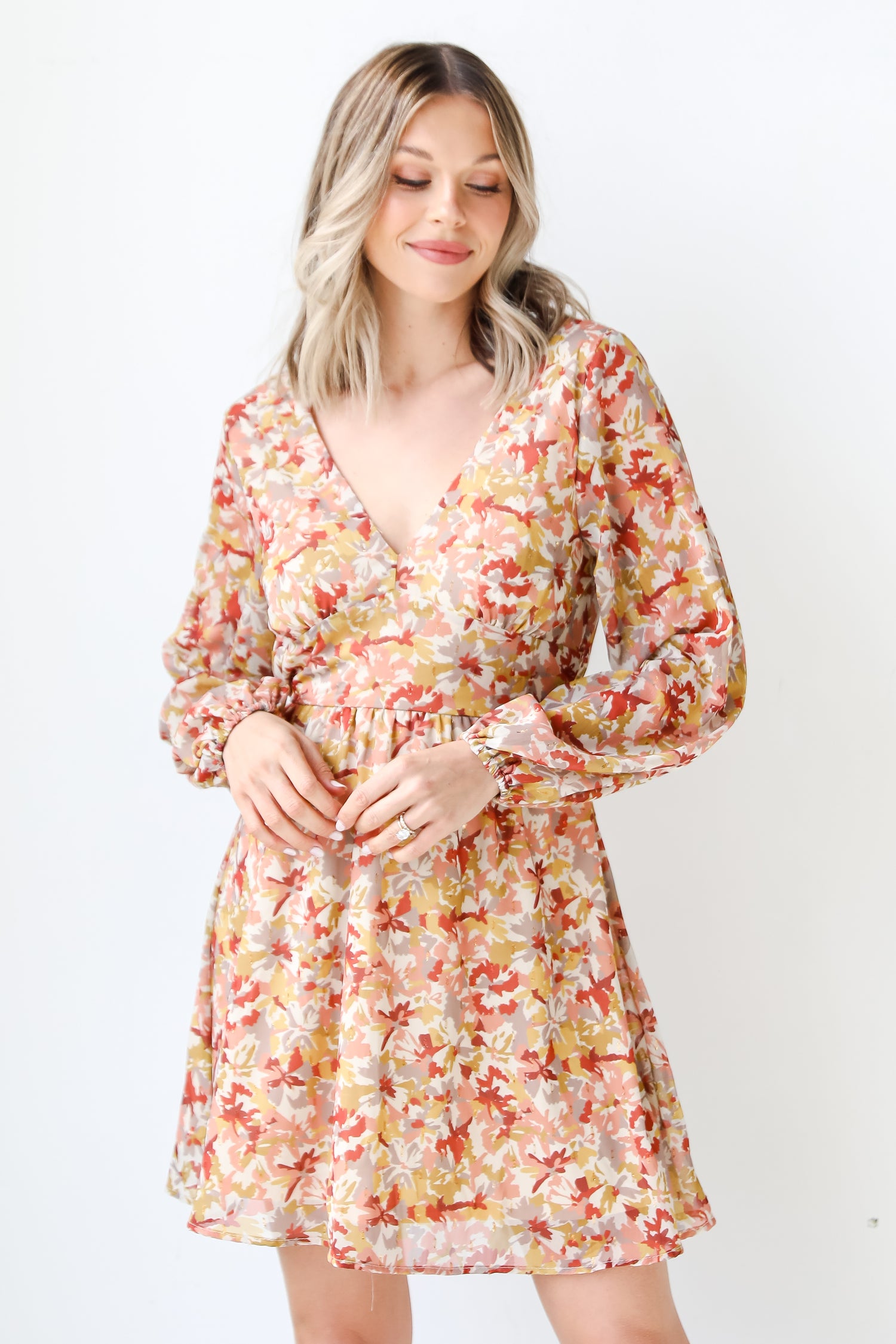 Floral Mini Dress