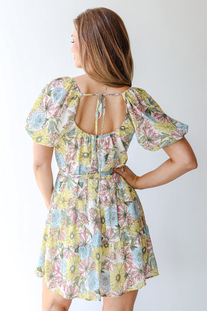 Floral Mini Dress from dress up