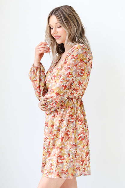 Floral Mini Dress side view