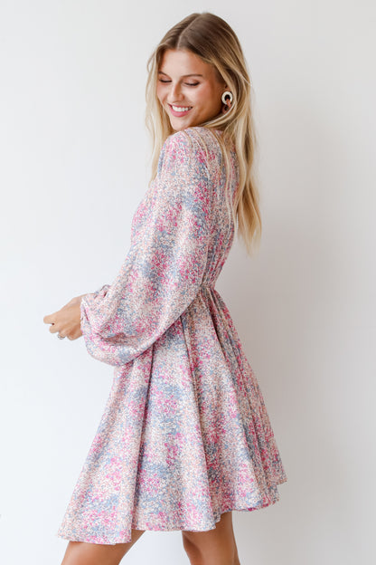 Floral Mini Dress side view