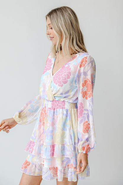 Floral Mini Dress side view