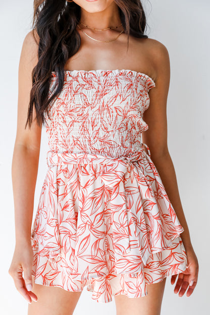 Strapless Romper from dress up