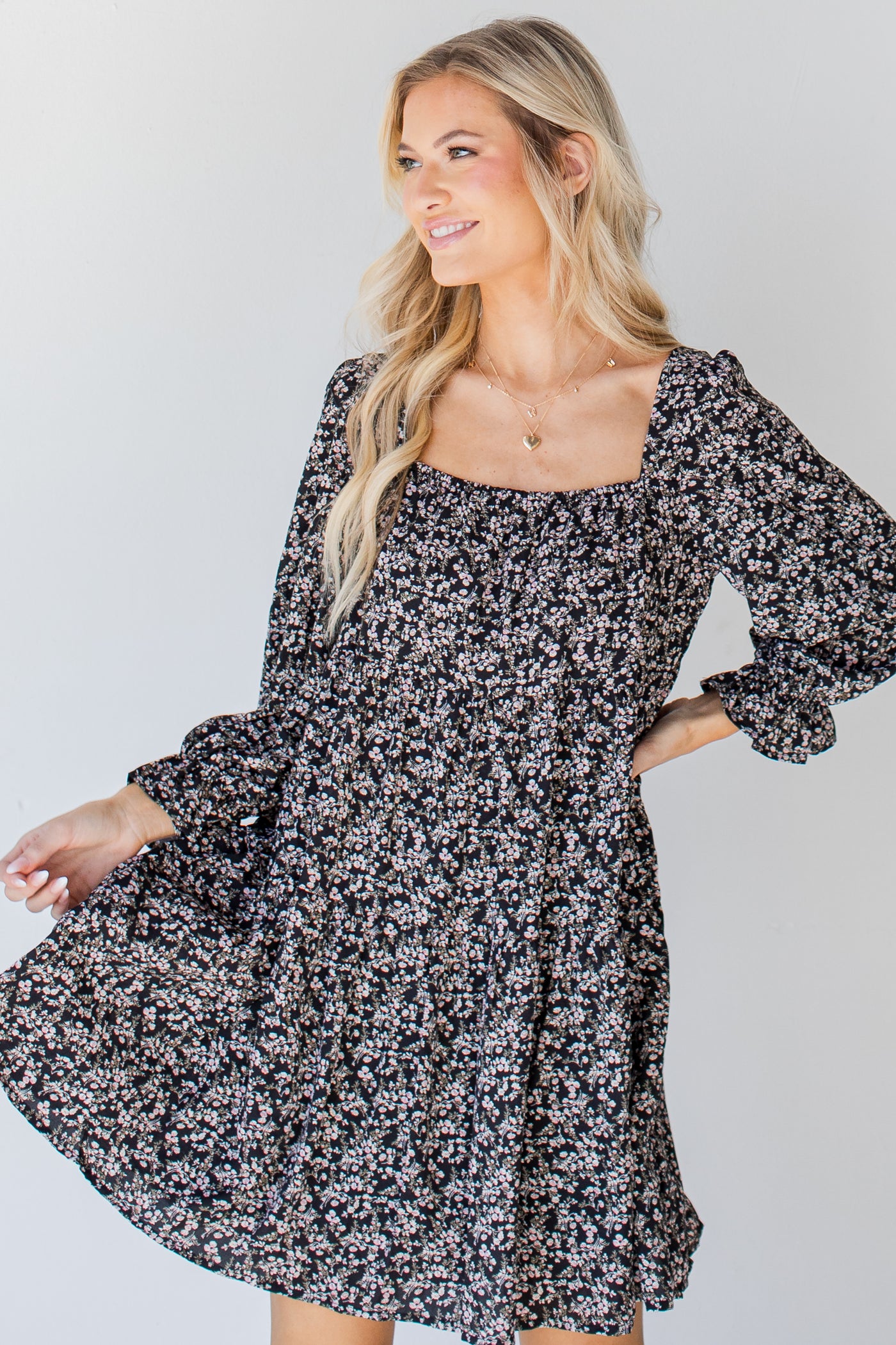 Tiered Floral Dress from dress up