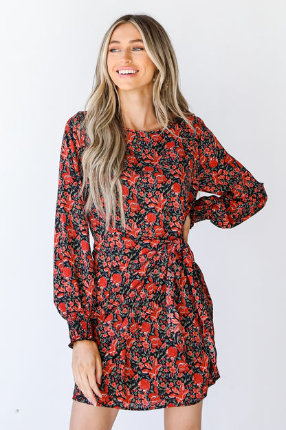 Floral Wrap Dress