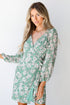 Floral Wrap Dress