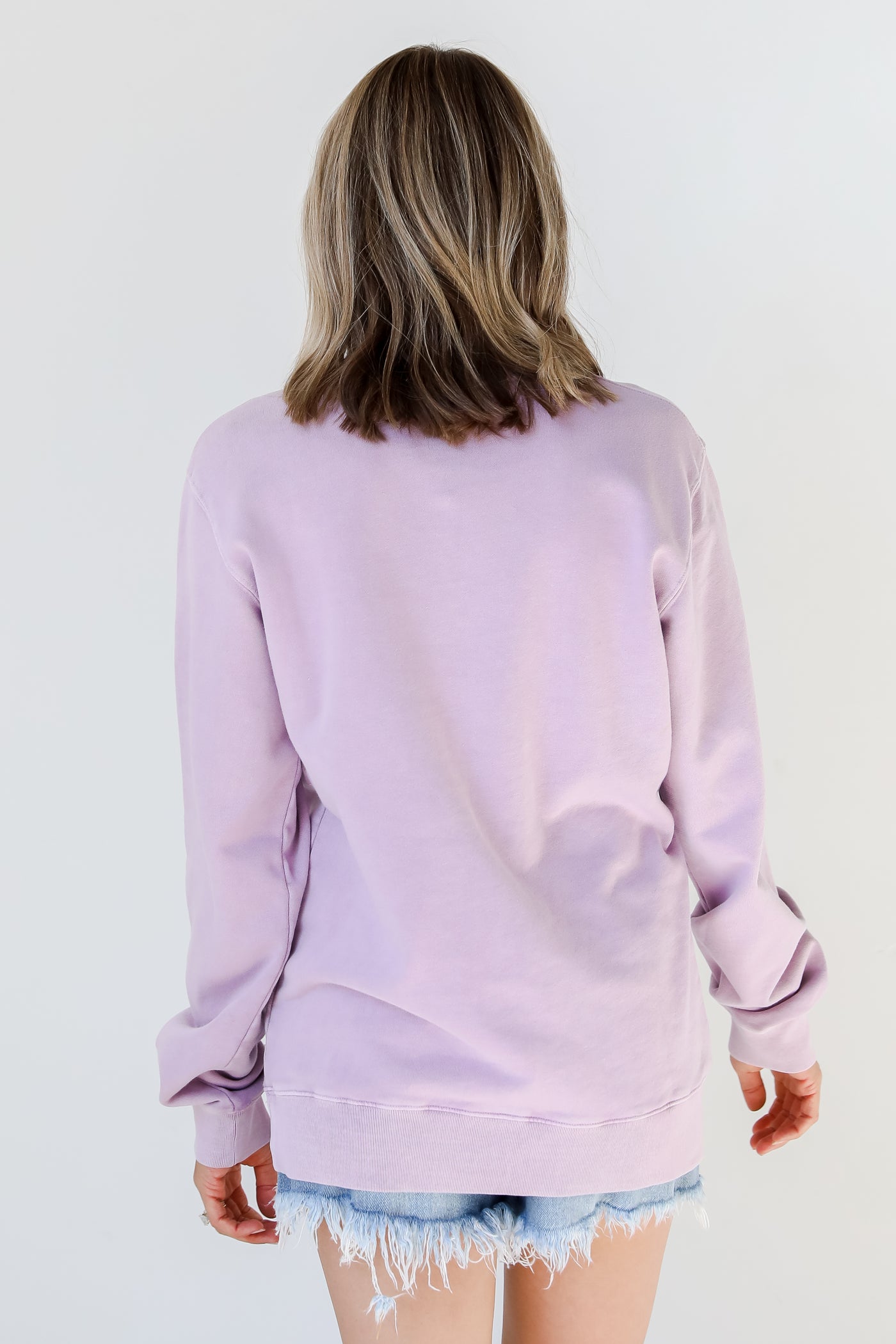 Free Bird Oversized Pullover back view