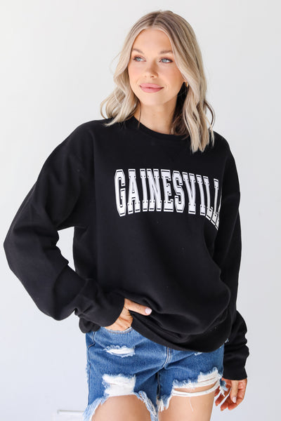 Black Gainesville Pullover front view