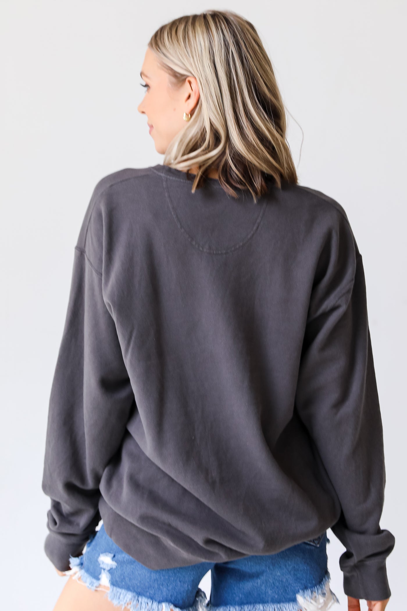 Charcoal Gainesville Georgia Pullover back view