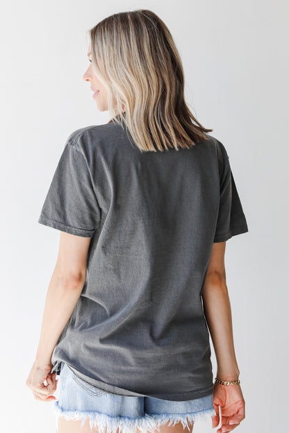 Charcoal Greenville South Carolina Tee back view