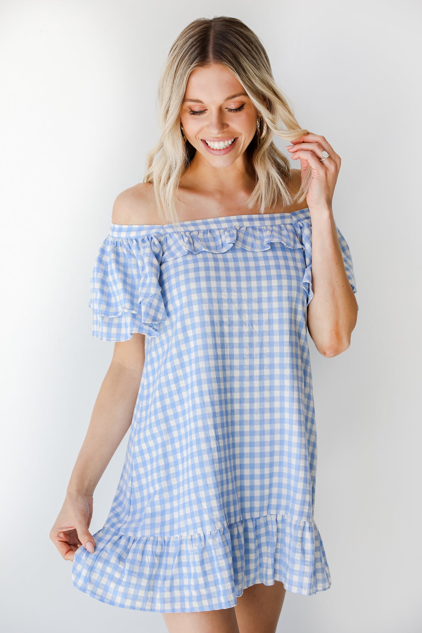 Gingham Mini Dress from dress up