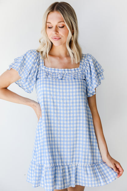 Gingham Mini Dress
