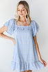 Gingham Mini Dress