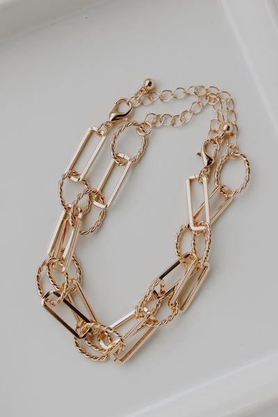 Layered Chain Bracelet from dress up