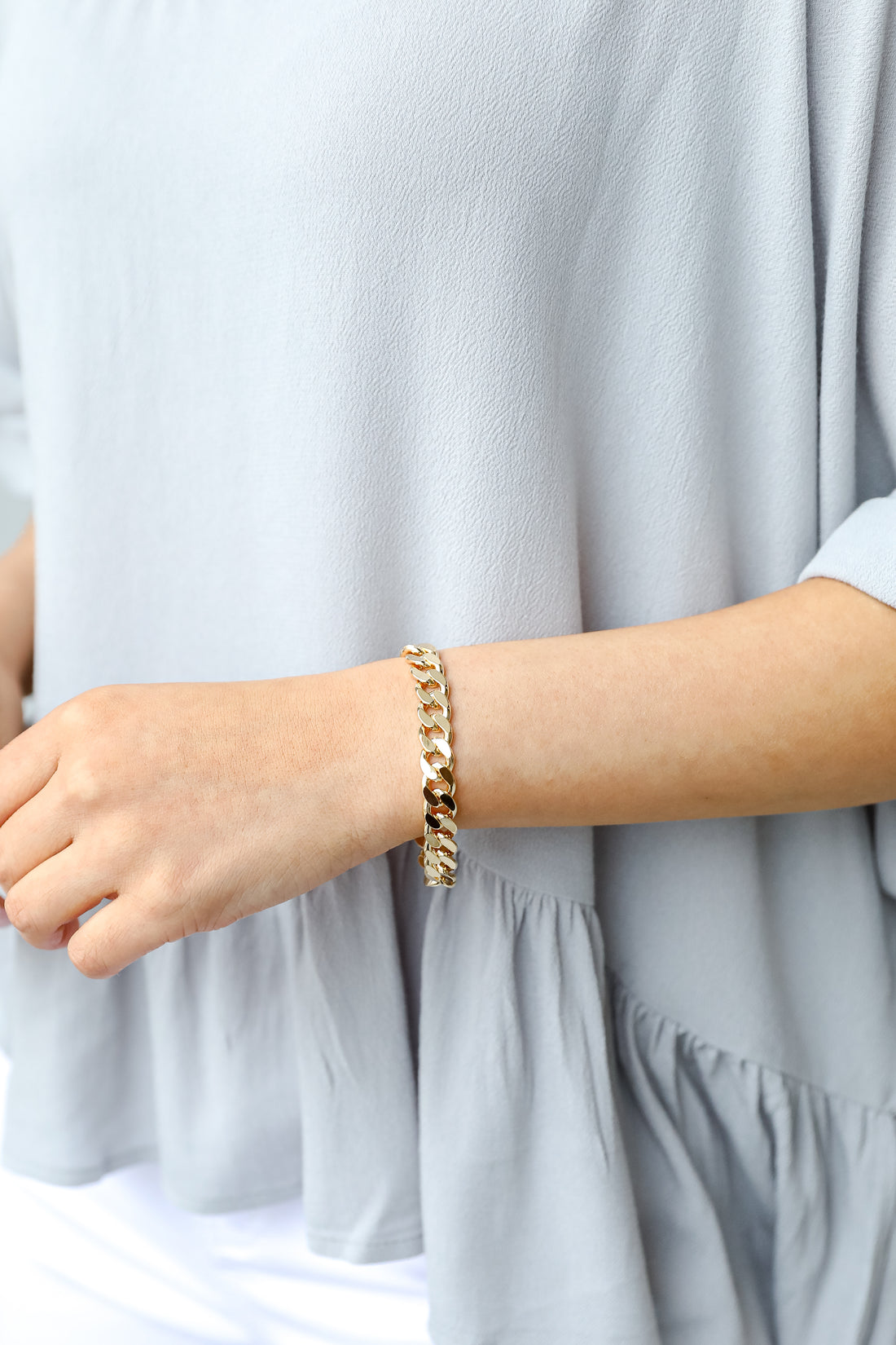 Gold Chain Bracelet