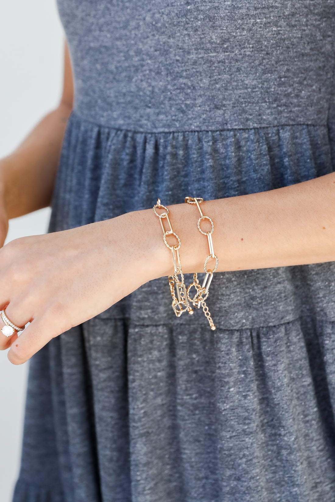 Layered Chain Bracelet