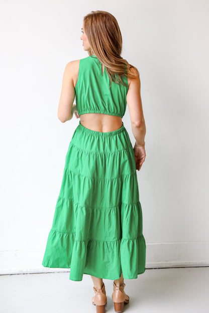 Maxi Dress back view