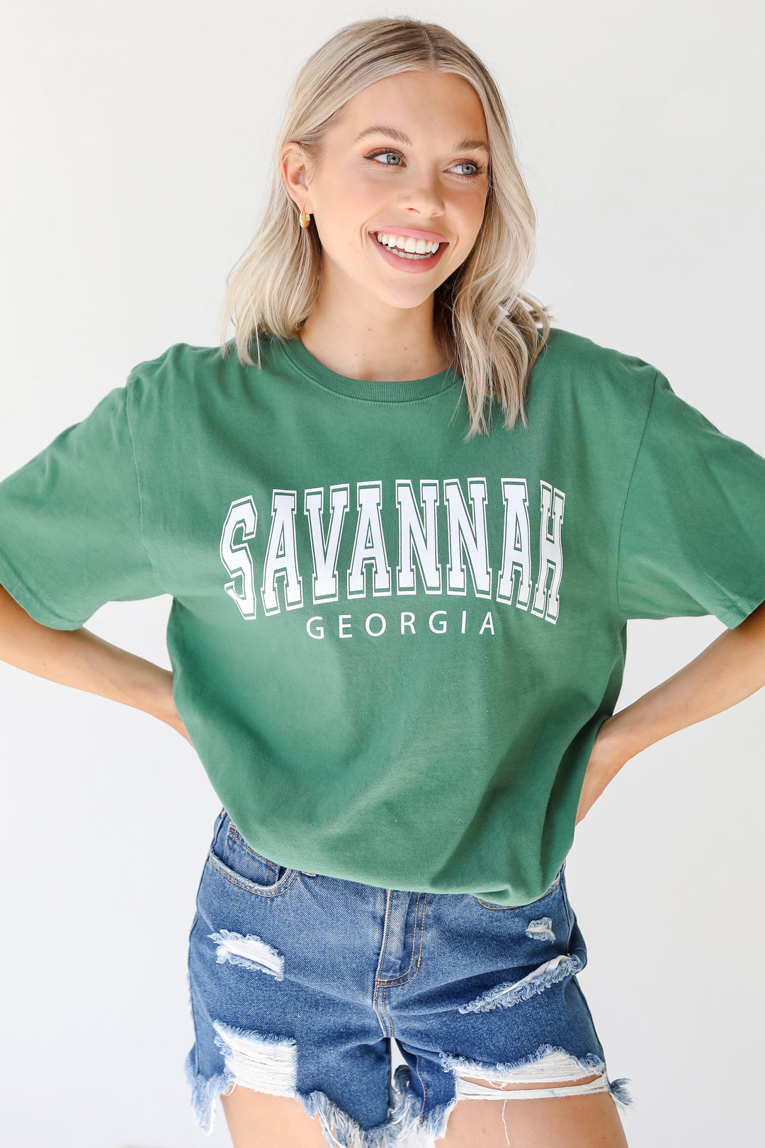 Green Savannah Georgia Tee