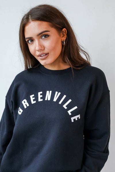 Greenville Sweatshirt, Graphic Sweatshirt, South Carolina Sweatshirt, Oversized, Comfy