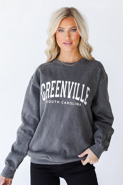 Greenville South Carolina Pullover. Greenville sweatshirt, graphic sweatshirt, comfy, cozy, oversized 