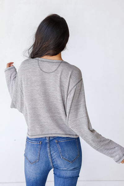 Henley Top back view