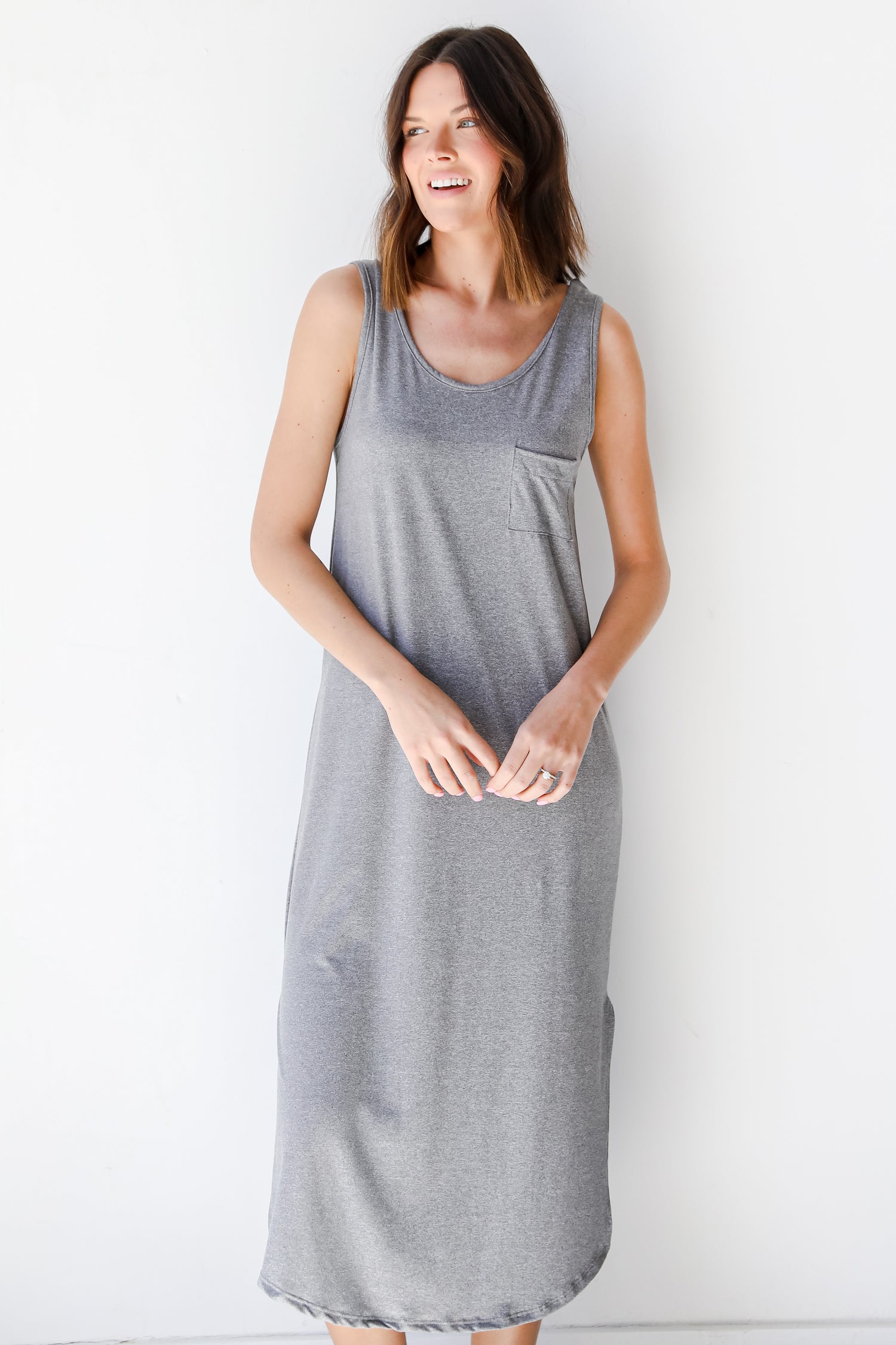 Midi Dress front view