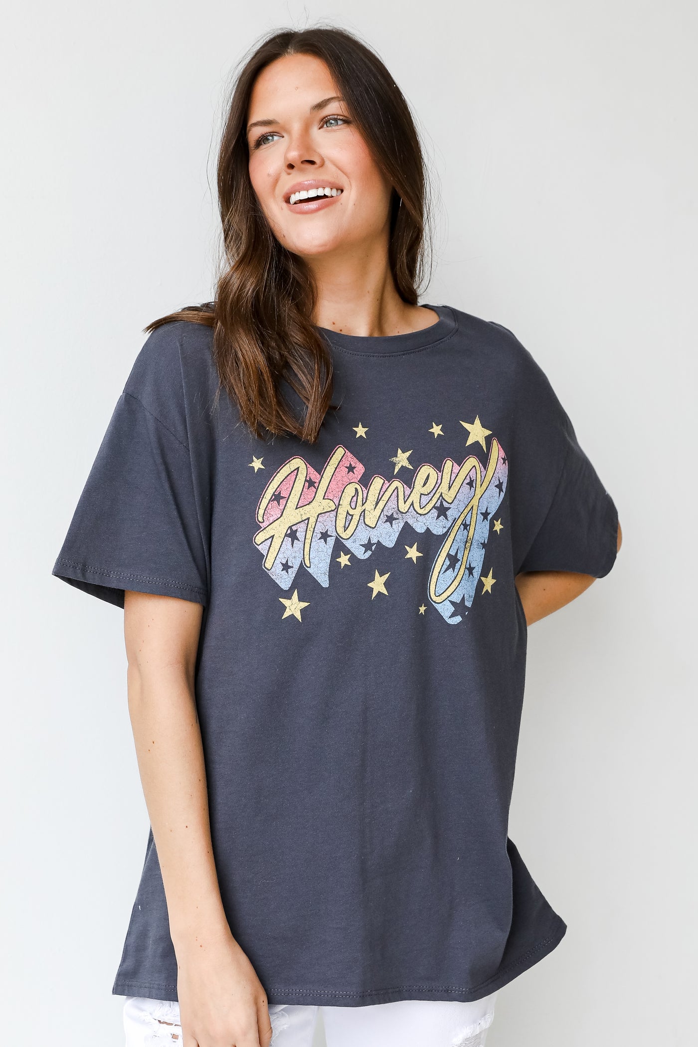 Honey Star Graphic Tee front view