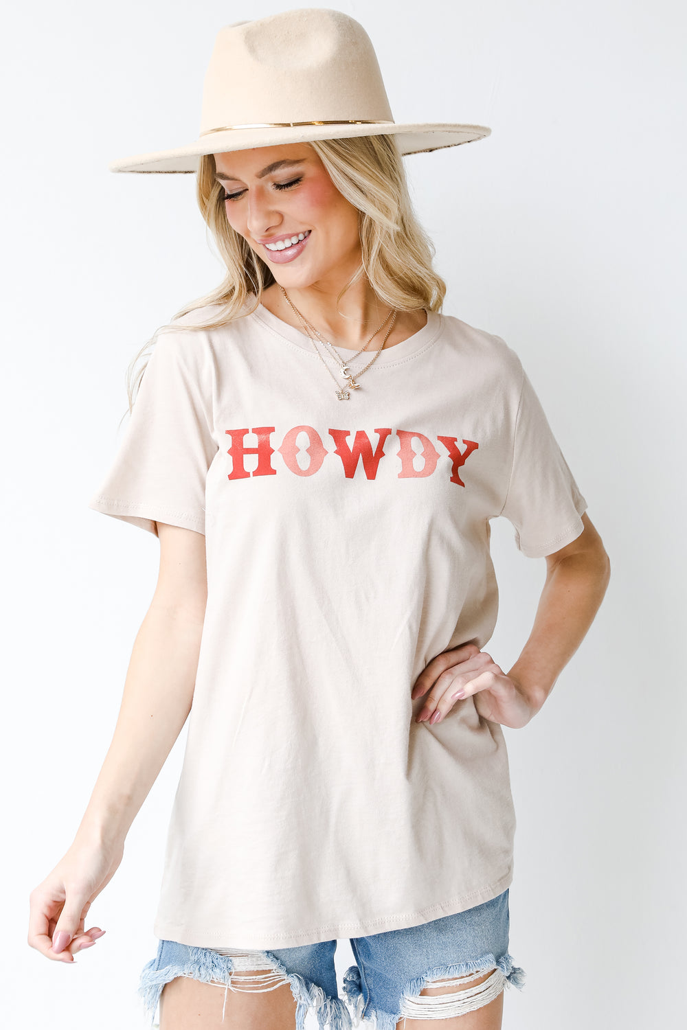Howdy Oversized Graphic Tee from dress up