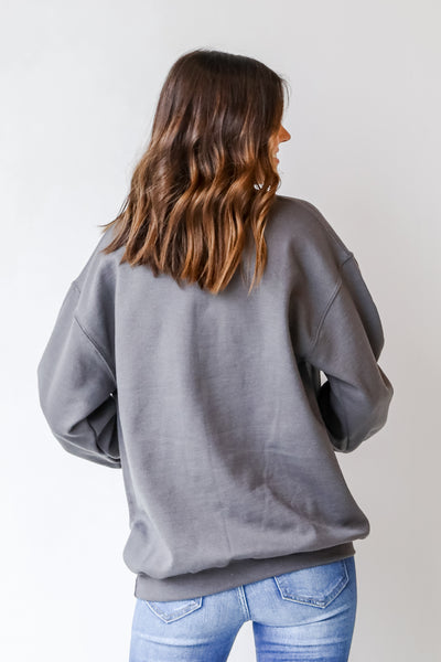 Howdy Oversized Pullover back view