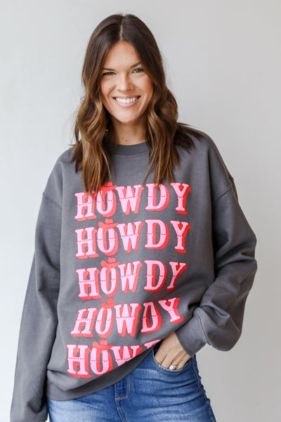 Howdy Oversized Pullover