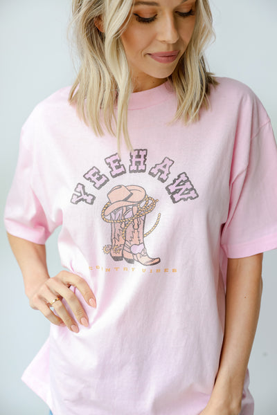 Yeehaw Country Vibes Graphic Tee from dress up