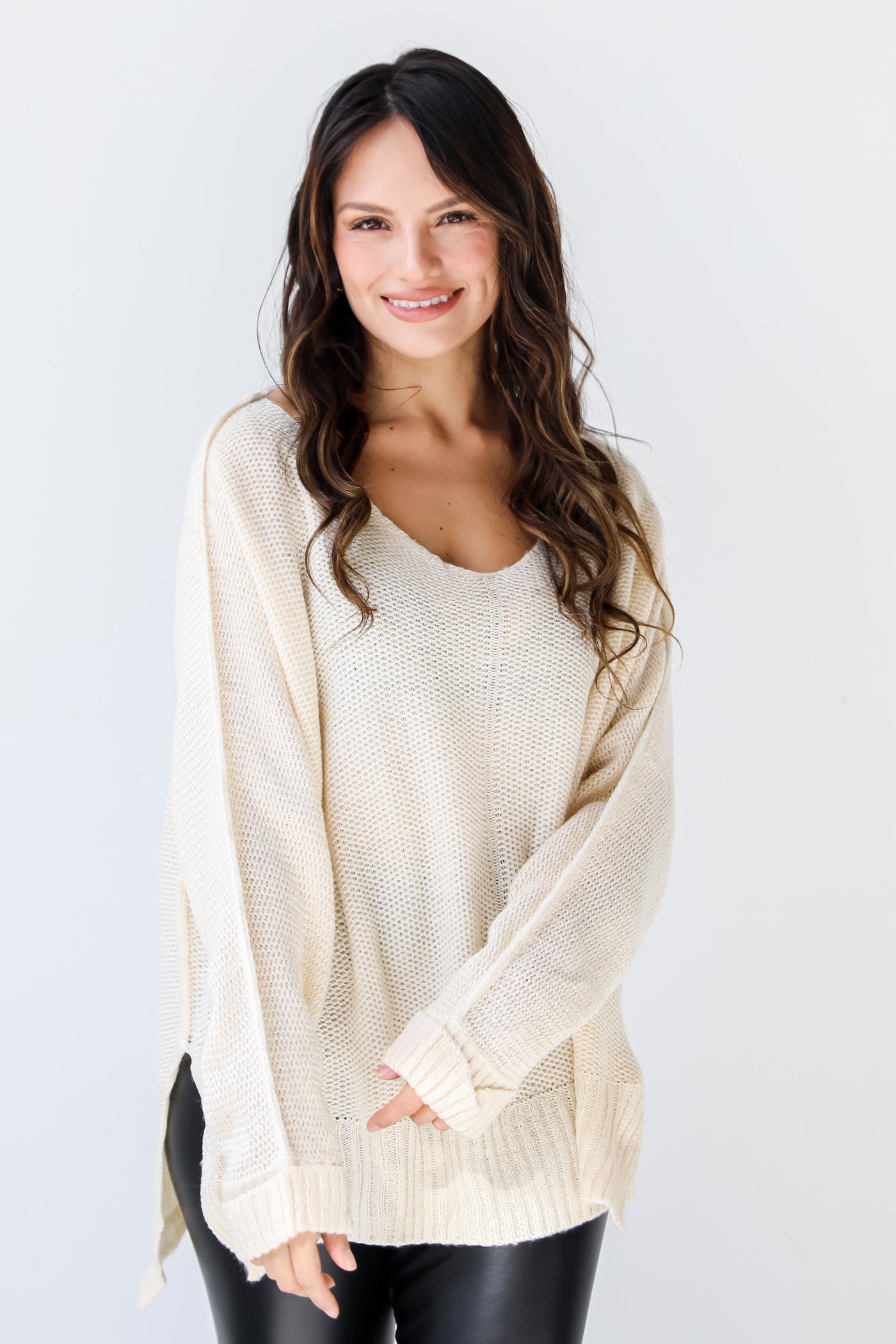 ivory Sweater front view