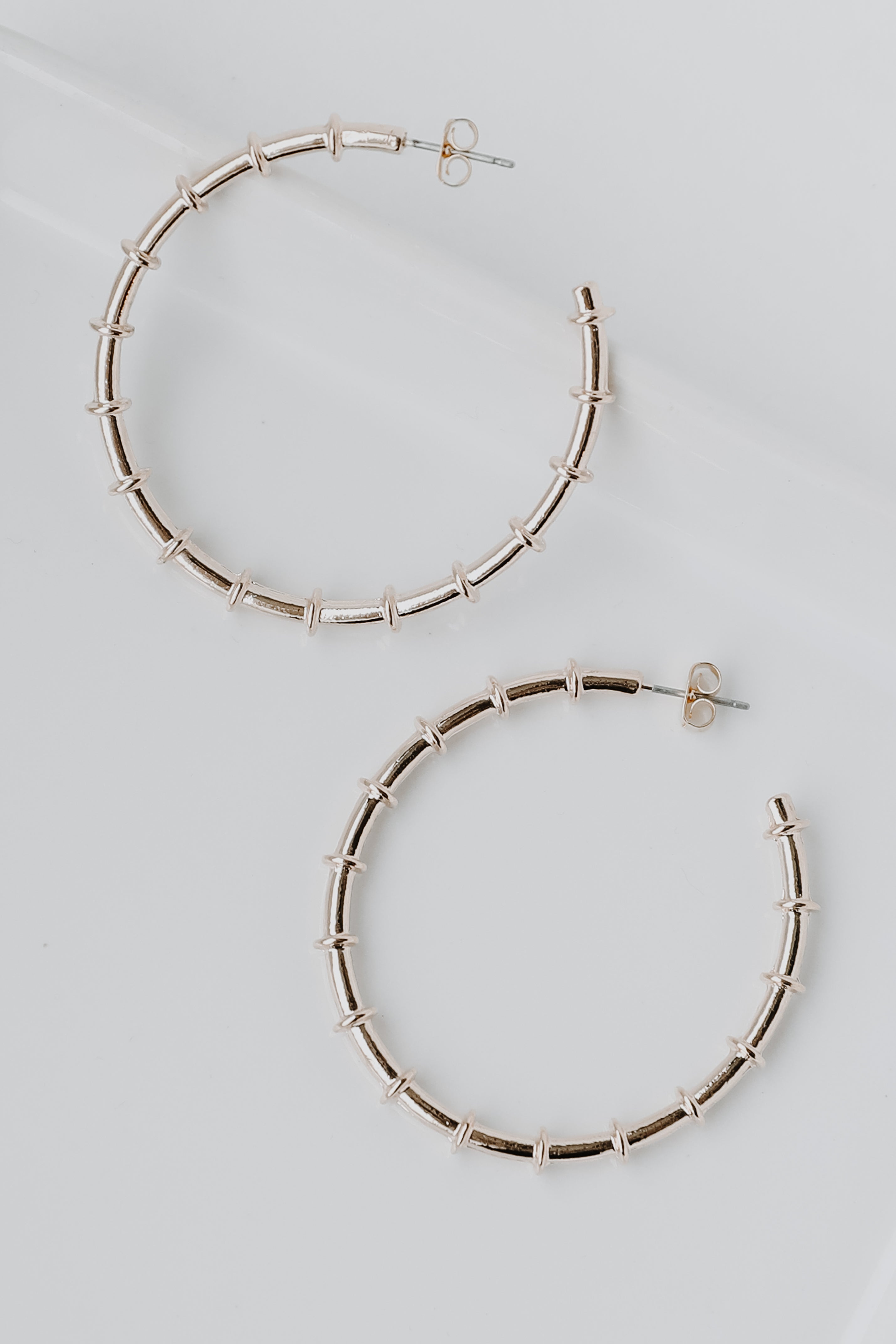 Gold Hoop Earrings from dress up