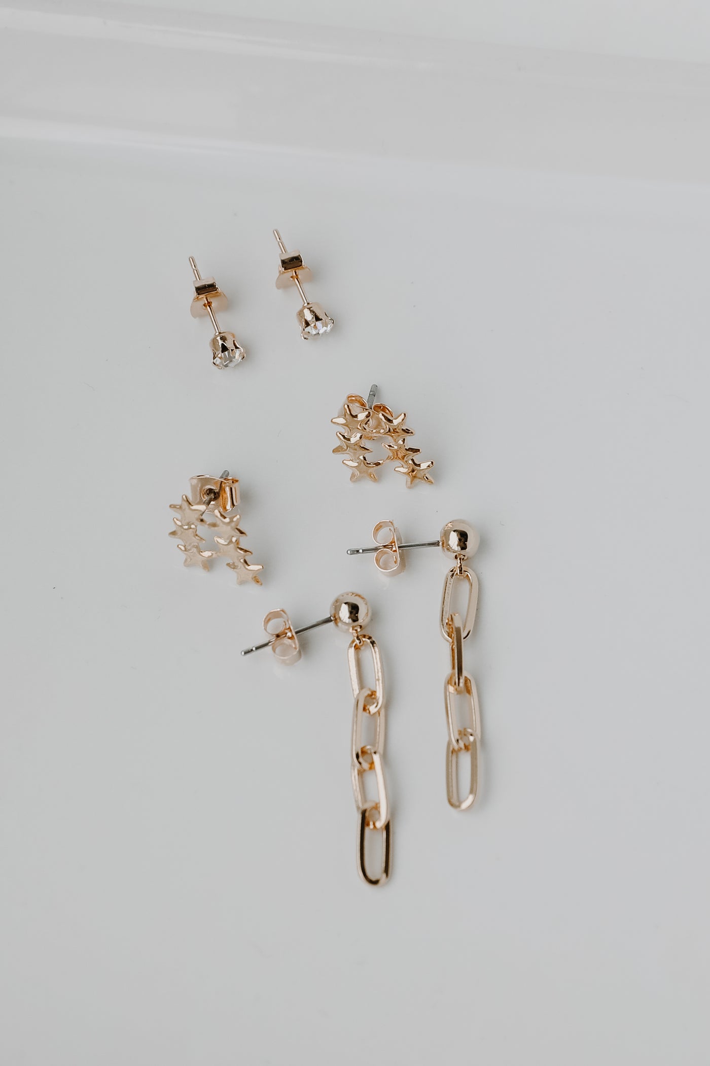 Gold Earring Set from dress up