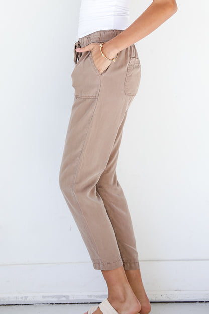 mocha Pants side view