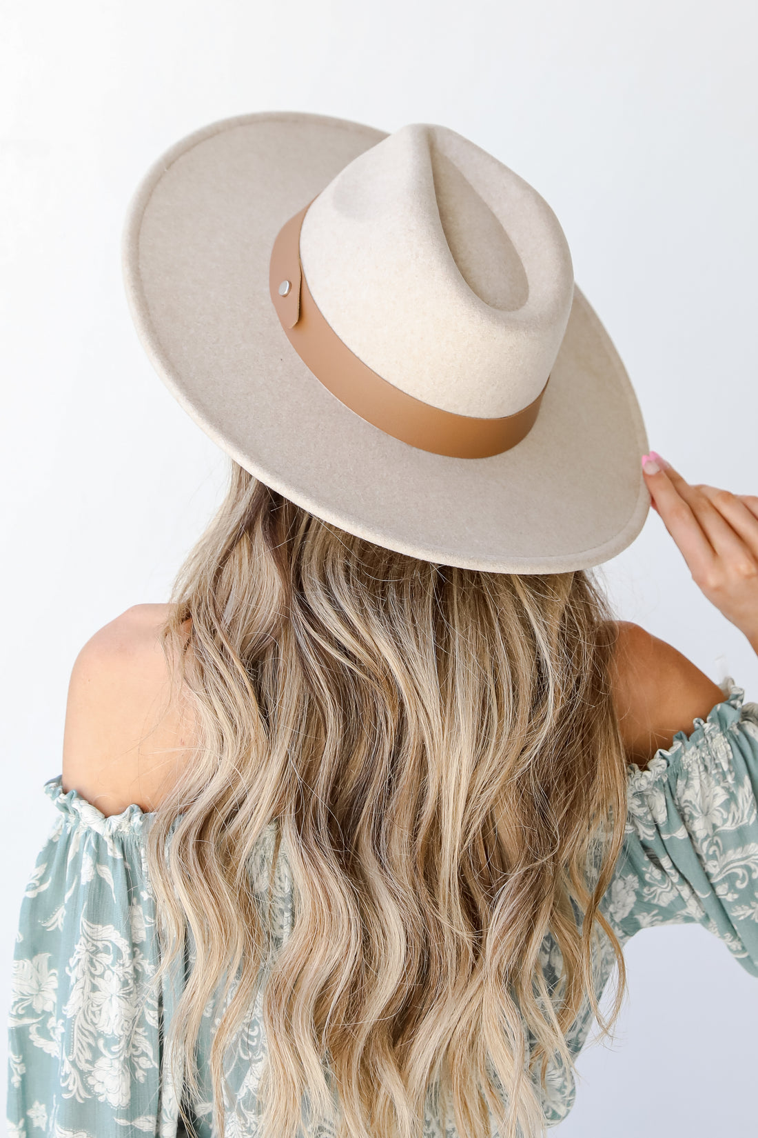 Wide Brim Fedora Hat