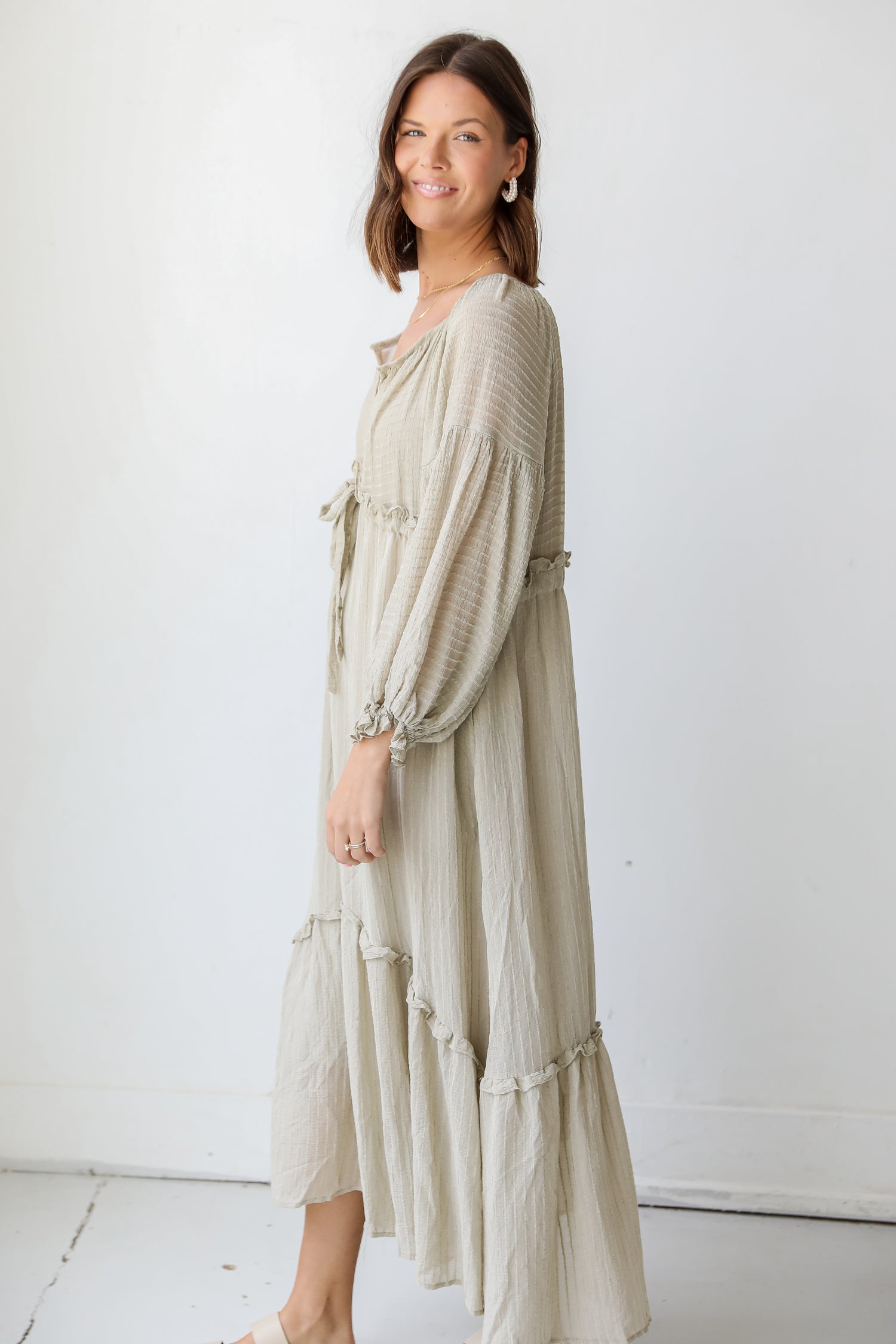 Maxi Dress side view