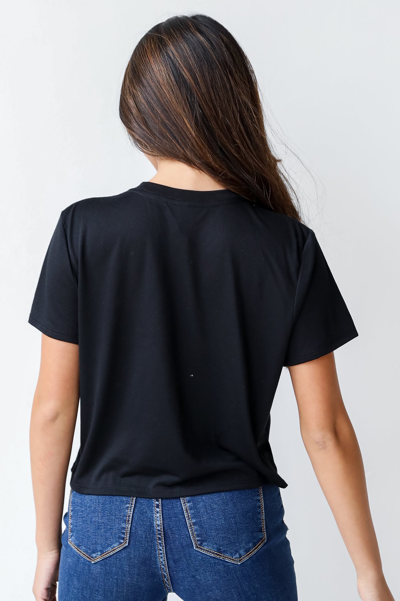 We Love Kirby Cropped Tee back view
