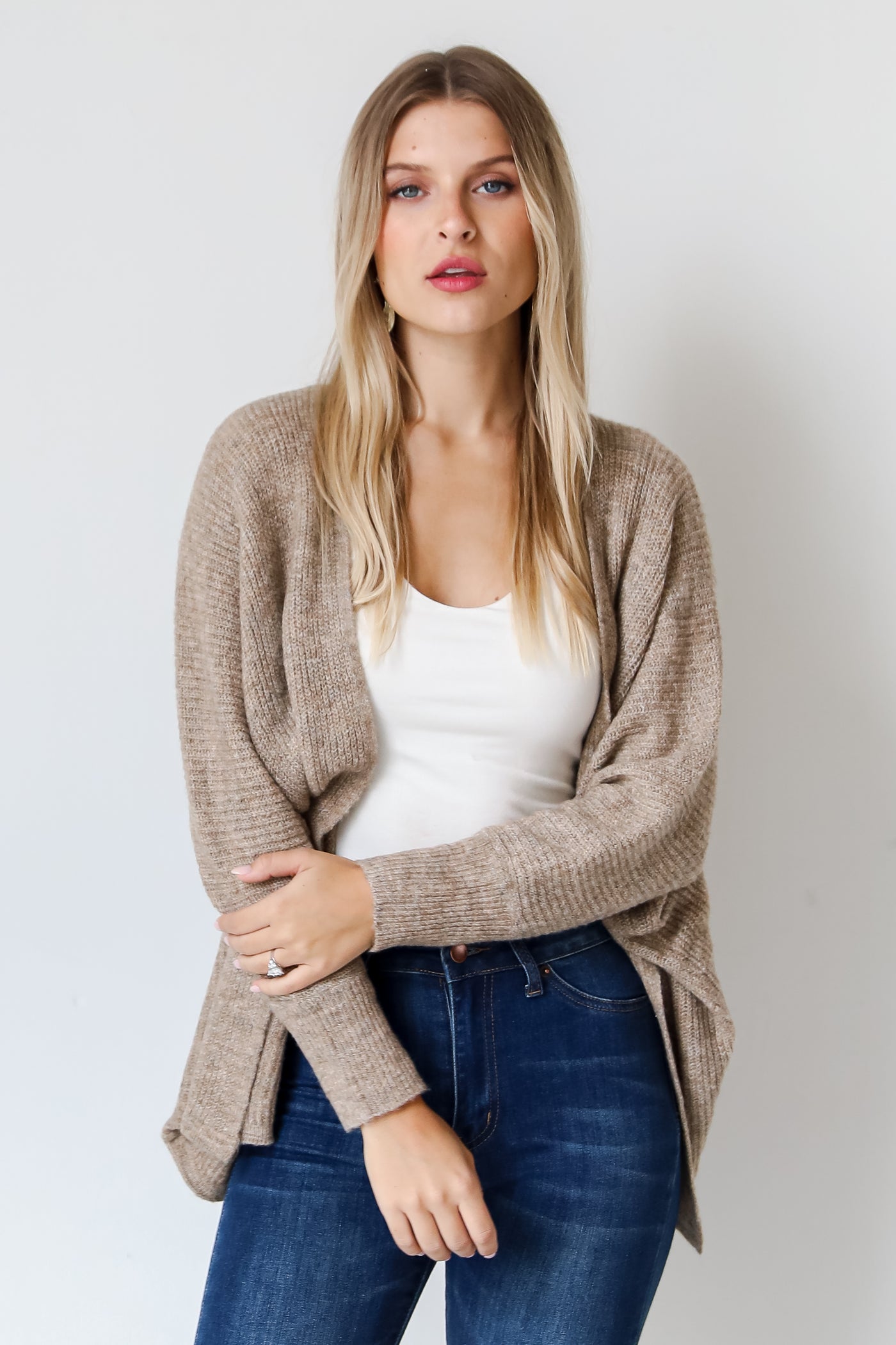 Cardigan front view