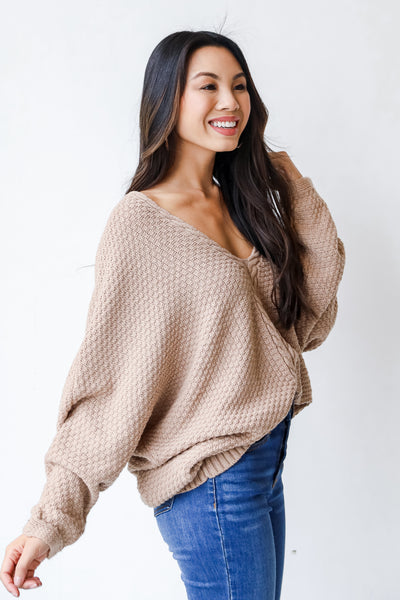 Sweater side view