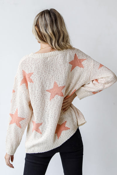 Star Sweater back view