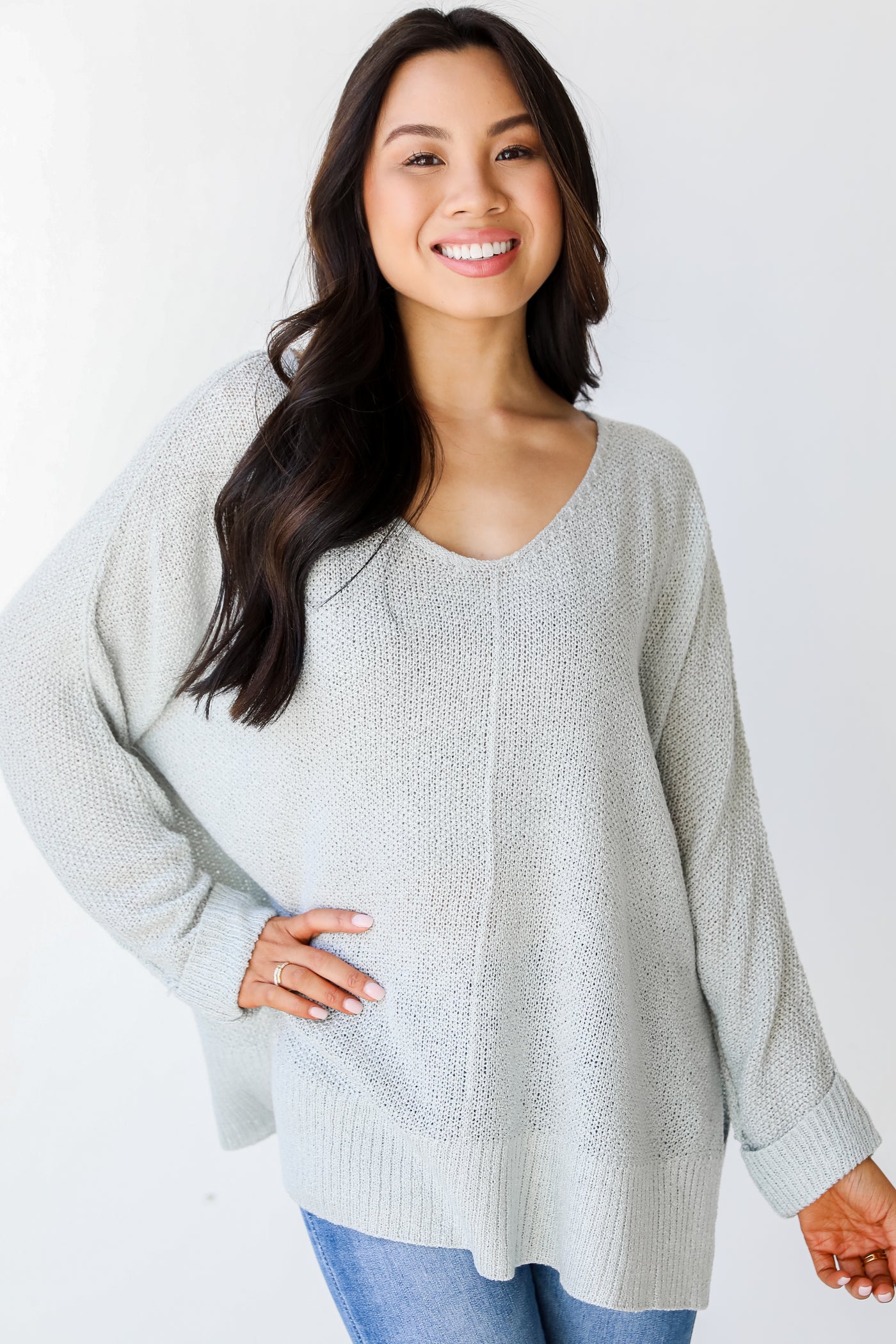 Knit Top in sage