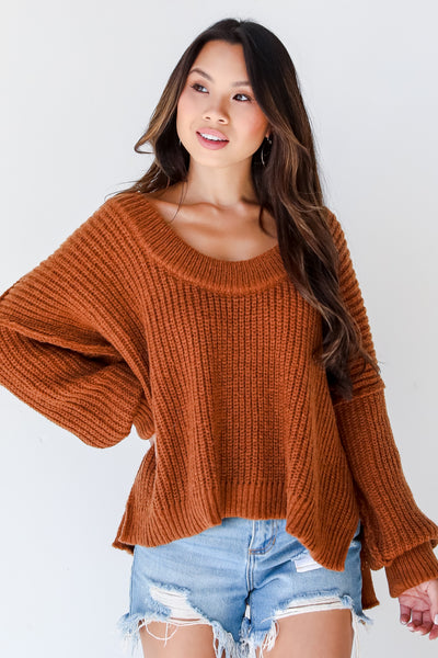 rust Sweater
