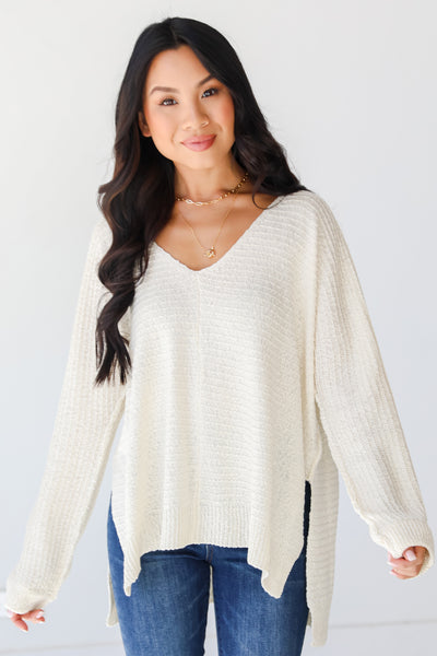 Sweater on model